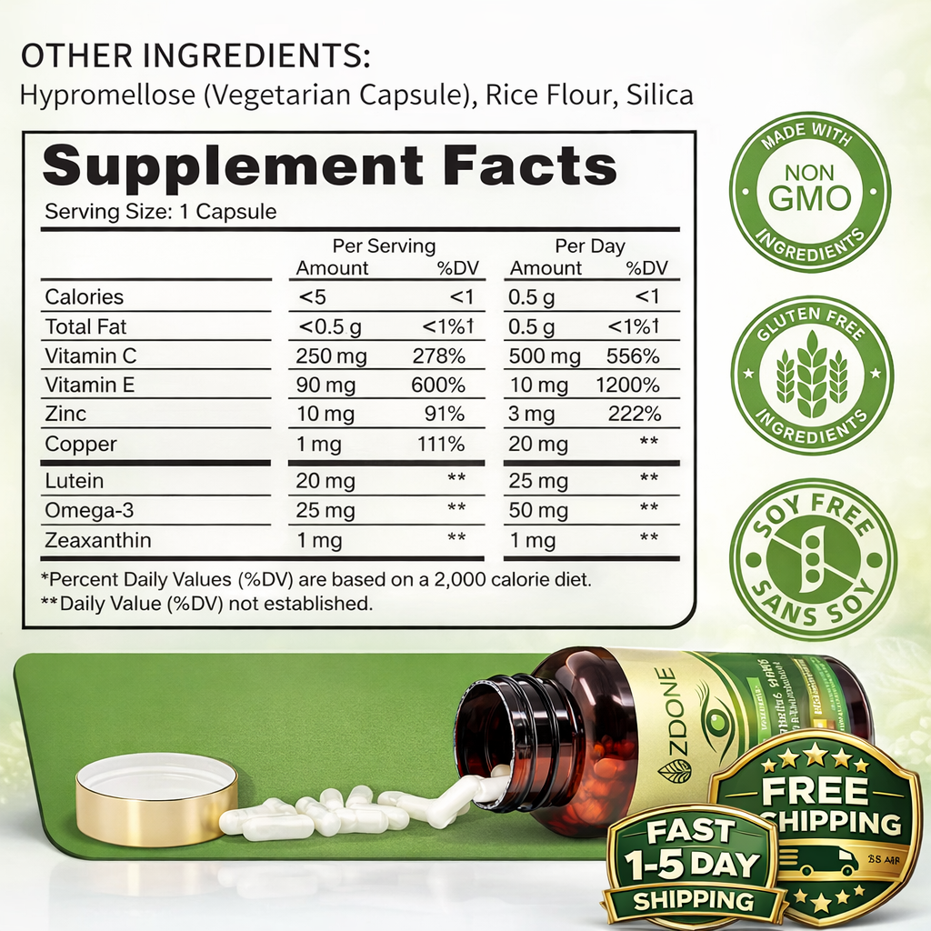 Zoone Lutein/Zeaxanthin Eye Vitamin (45-day supply)