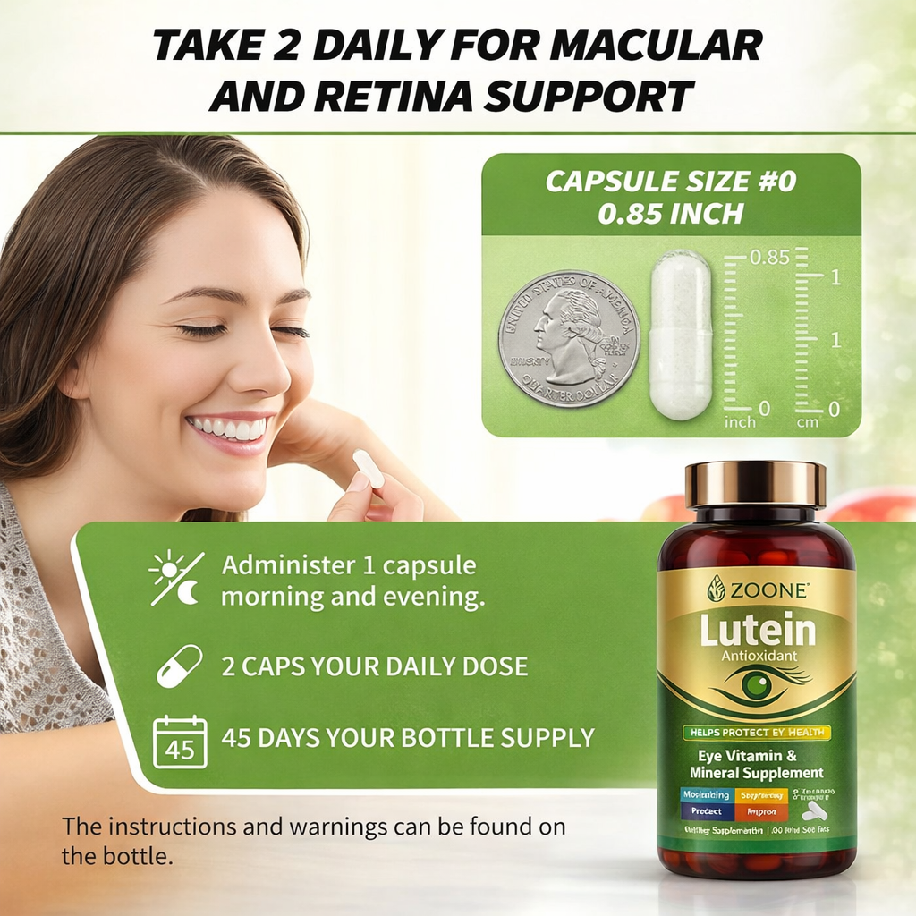Zoone Lutein/Zeaxanthin Eye Vitamin (45-day supply)